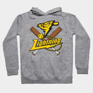 Lightning Baseball Team Logo Hoodie